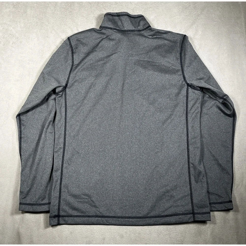 North Face Tech 1/4 Zip Fleece Pullover Jacket Men M Asphalt Gray‎ Thermal NWT